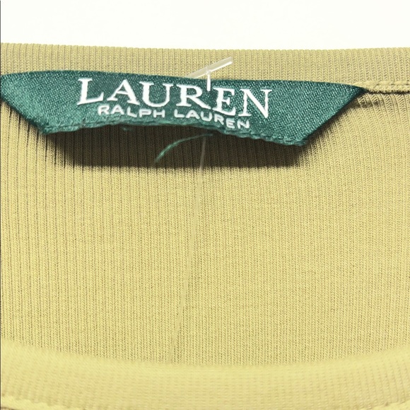 Ralph Lauren Olive Long Sleeve Top - Picture 2 of 10